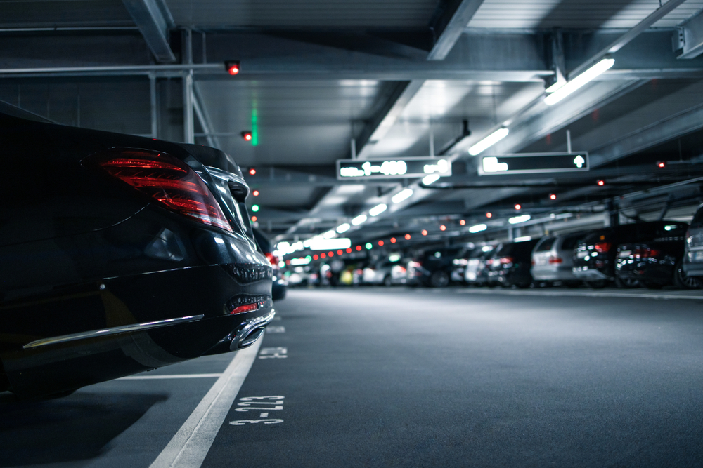 Hit-and-Run Accident in a Parking Garage